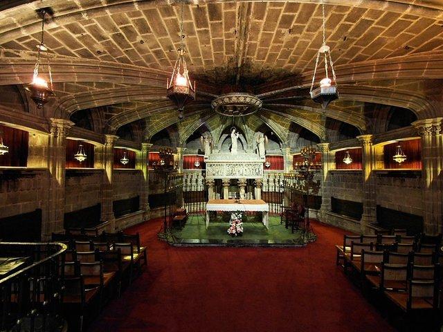 Sta Eulalia Cathedral Crypt