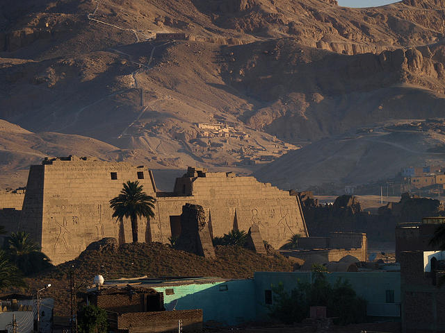 Medinet Habu at Dawn