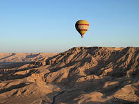 Balloon over Mountains