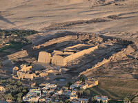 Medinet Habu from the Air